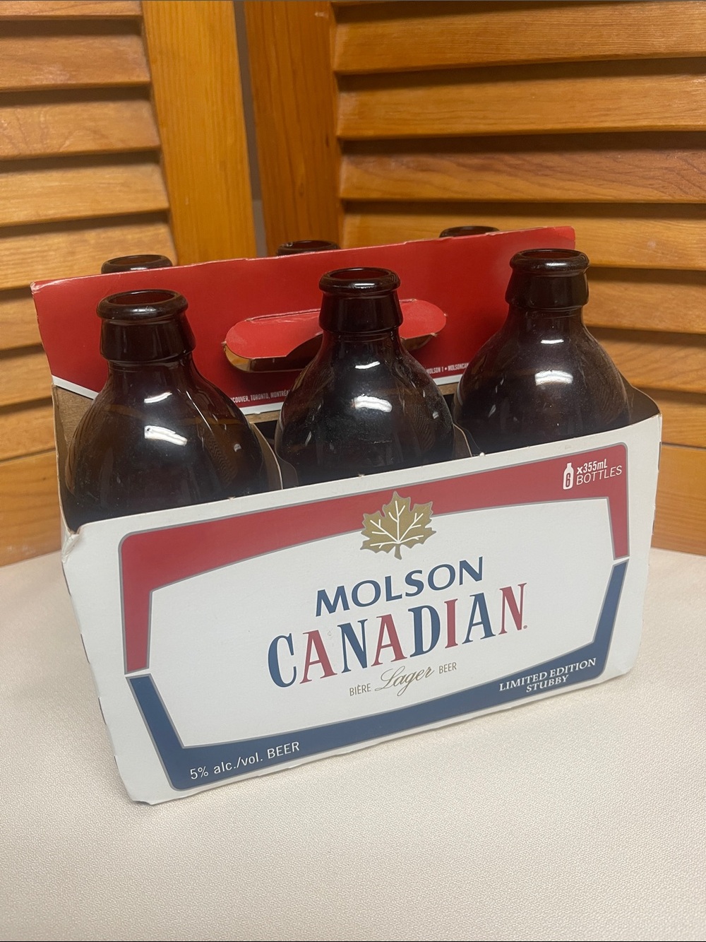 Molson Canadian Stubby Bottles 2005 Limited Edition